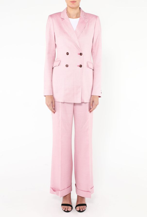 Gabriela Hearst S/S 2019 Angela Linen Suit - 6