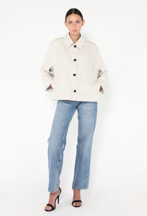 The Row 2020 Leos Denim Jacket - 1 The Row 2020 Leos Denim Jacket - 1