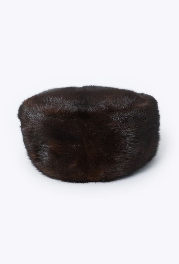 Prada Mink Fur Pillbox Hat, Early '90s - 5