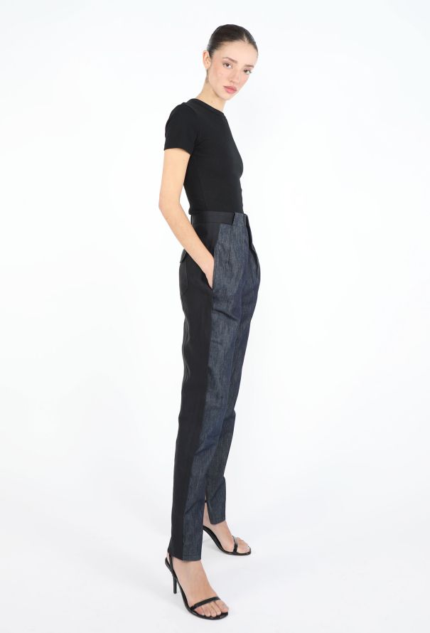 Balenciaga S/S 2012 Colorblock Denim Pants - 5