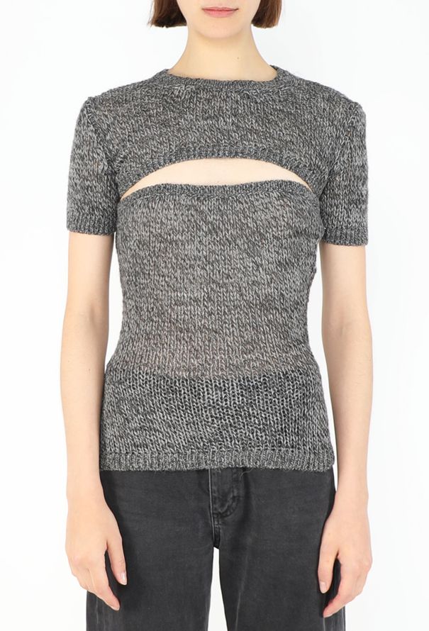 Dolce & Gabbana 2-piece Alpaca Knit Top, 1990s - 1