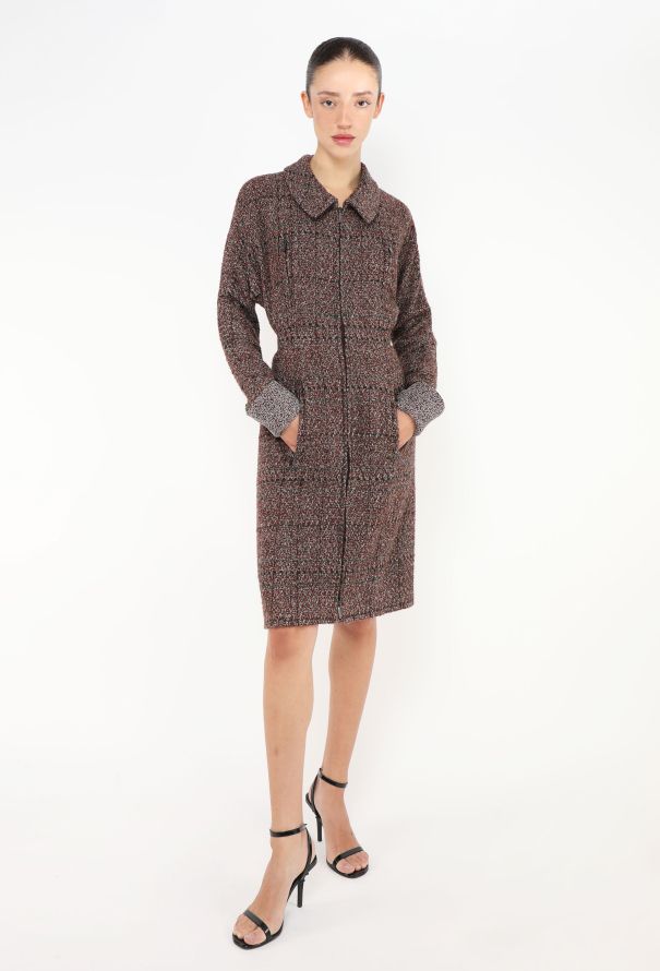 Chanel 2014 Tweed Collared Dress - 4