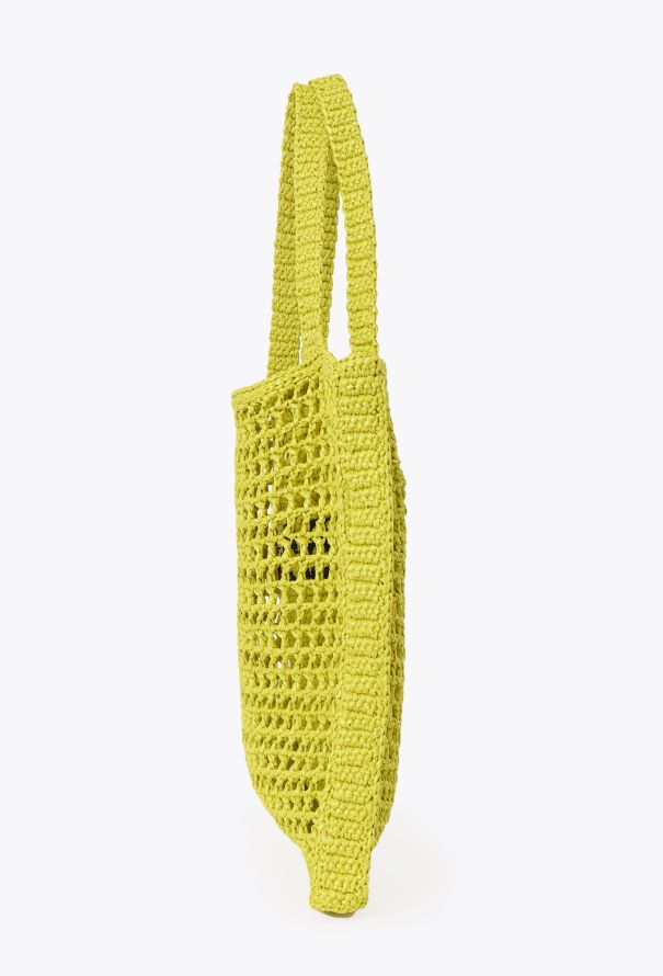 Prada Cedro Crochet Tote Bag - 5