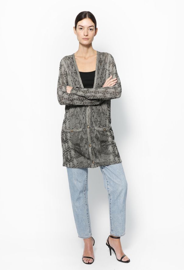 Chanel Resort 2010 Venetian Lamé Cardigan - 1