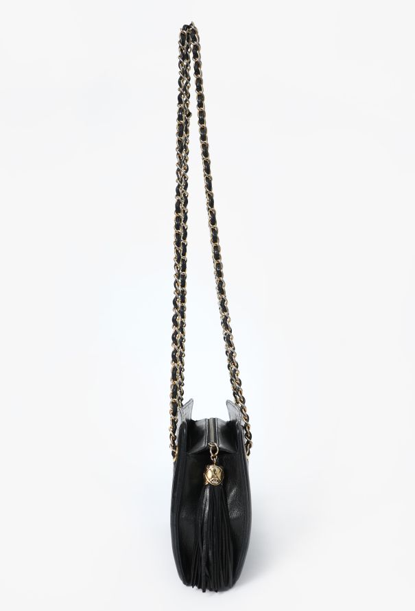 Chanel Vintage '90s Quilted Tassel Shoulder Bag - 5
