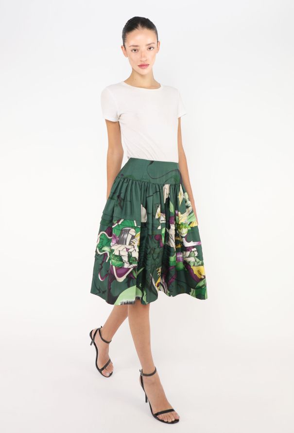 Prada Collector S/S 2008 Fairytale Pintuck Skirt - 1