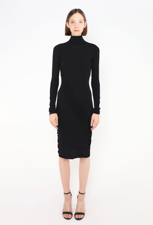 Bottega Veneta 2022 Ruched Bodycon Dress - 1
