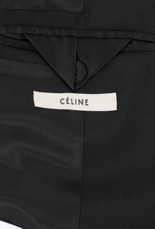 Céline S/S 2017 Tailored Crêpe Coat - 6