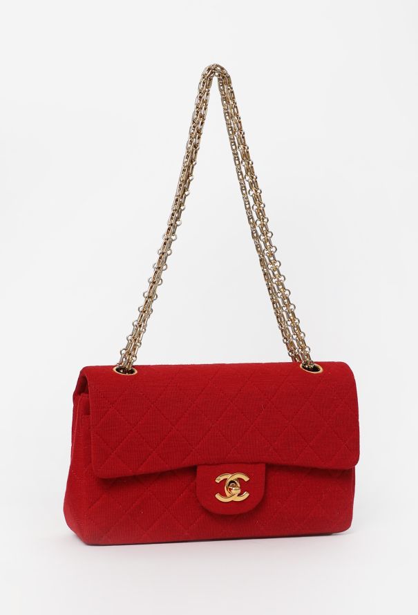 Chanel Medium Jersey Timeless Flap Bag, 1986 - 3