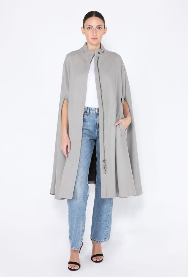 Alexander McQueen 2012 Belted Cape Coat - 5