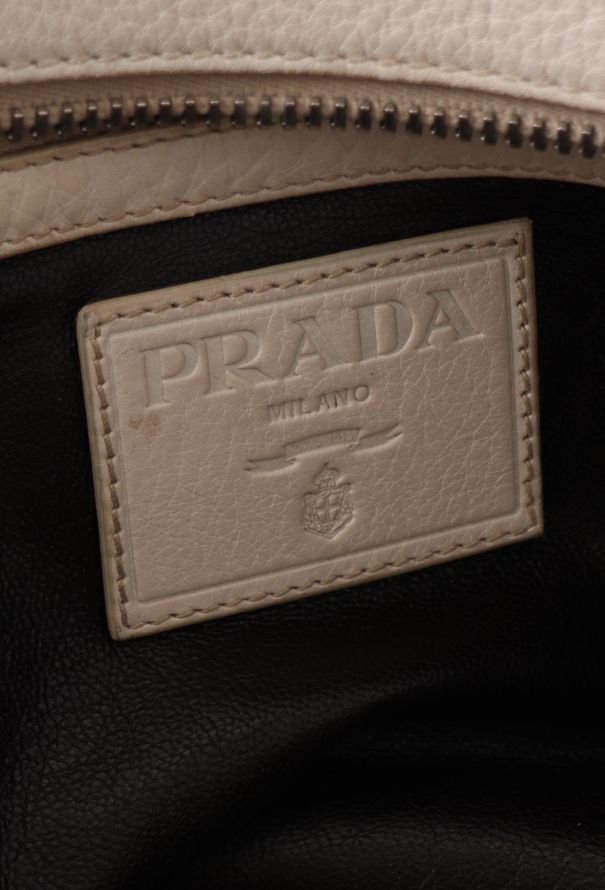 Prada Large White Calfskin Bag - 12 Prada Large White Calfskin Bag - 12