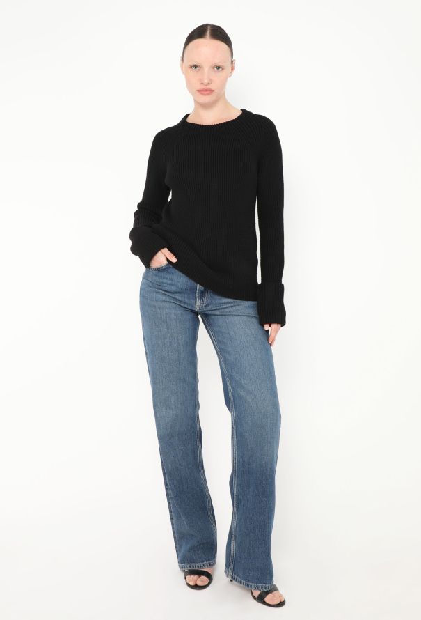 The Row S/S 2023 Classic Ribbed Sweater - 4