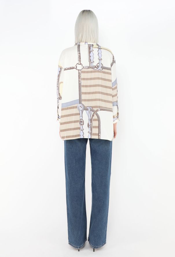 Hermès 2025 'Coaching Remix' Checkered Tunic - 5