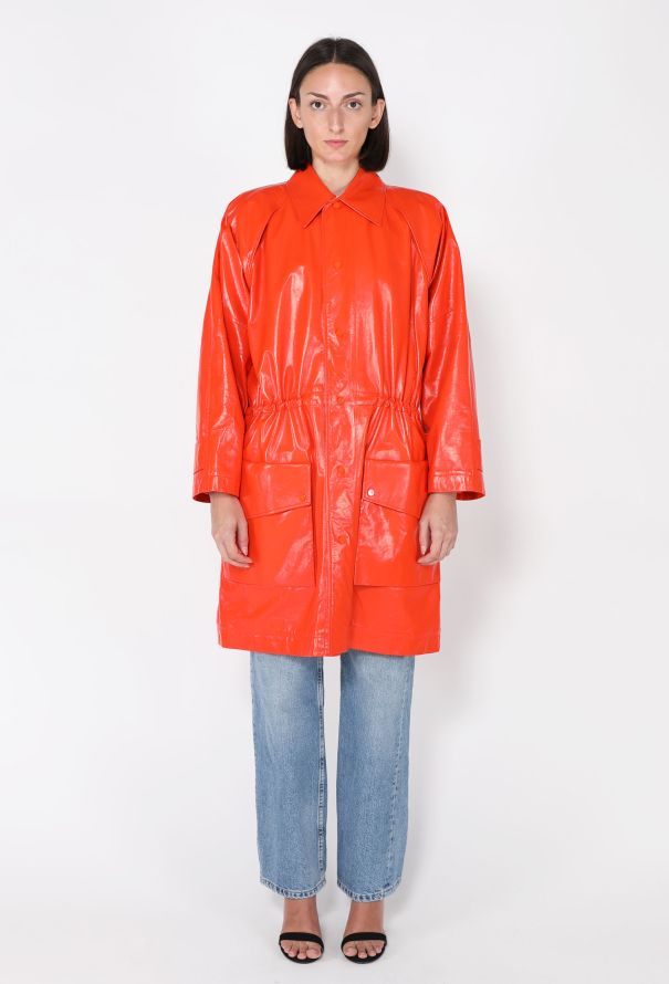 Bottega Veneta Leather Utility Coat, S/S 2020 - 3