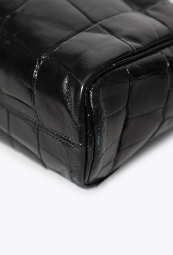 Chanel Alligator Maxi Camera Bag, 1990s - 11