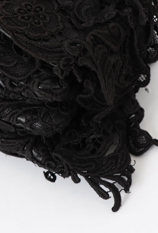 Prada F/W 2008 Guipure Lace Shoulder Bag - 10 Prada F/W 2008 Guipure Lace Shoulder Bag - 10