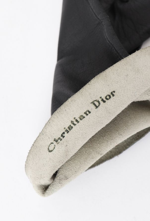 Dior Vintage Leather Gloves - 4 Dior Vintage Leather Gloves - 4