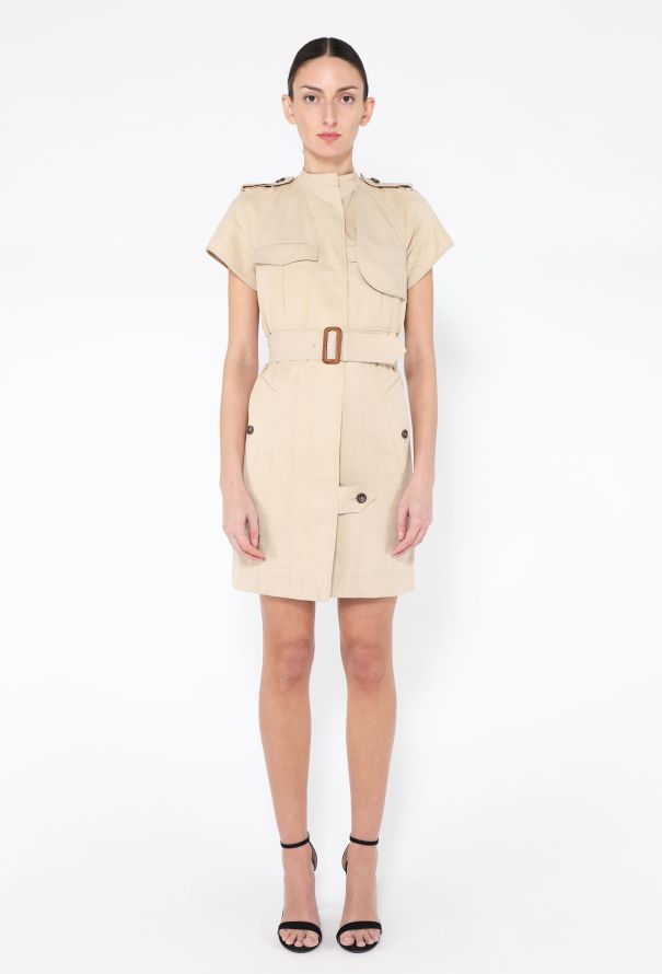 Céline S/S 2010 Gabardine Trench Dress - 1