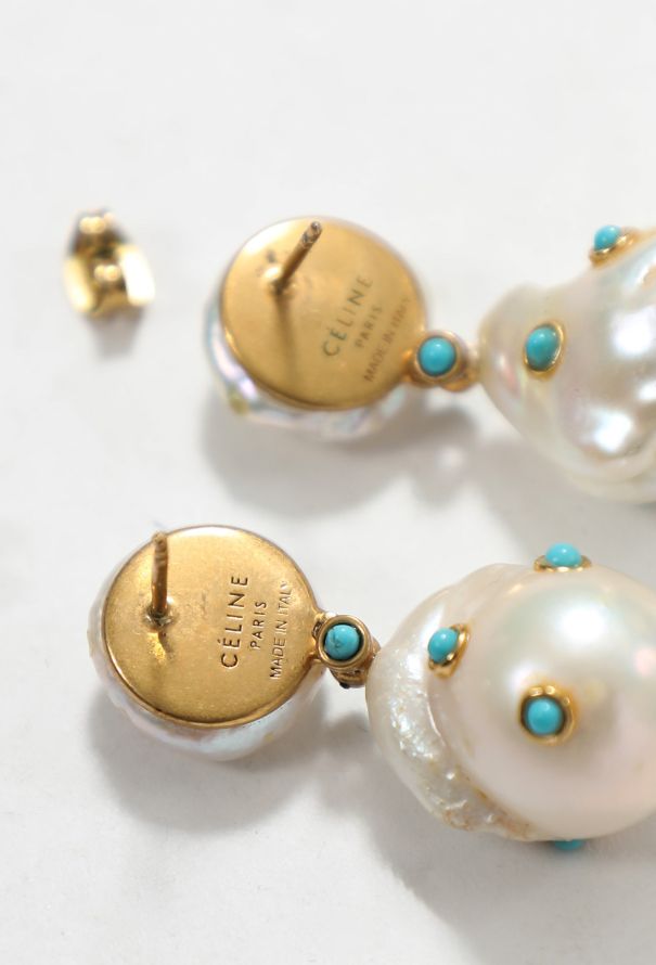 Céline Pre-Fall 2018 Baroque Pearl Earrings - 6