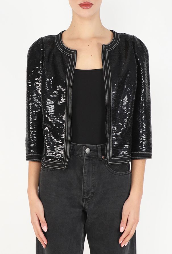 Chanel Sequin Cropped Jacket, Resort 2013 - 5