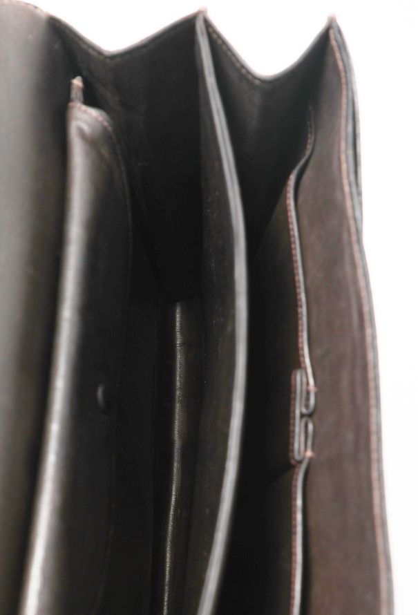 Hermès Rare 1960s Marron Porosus Vasco Bag - 12