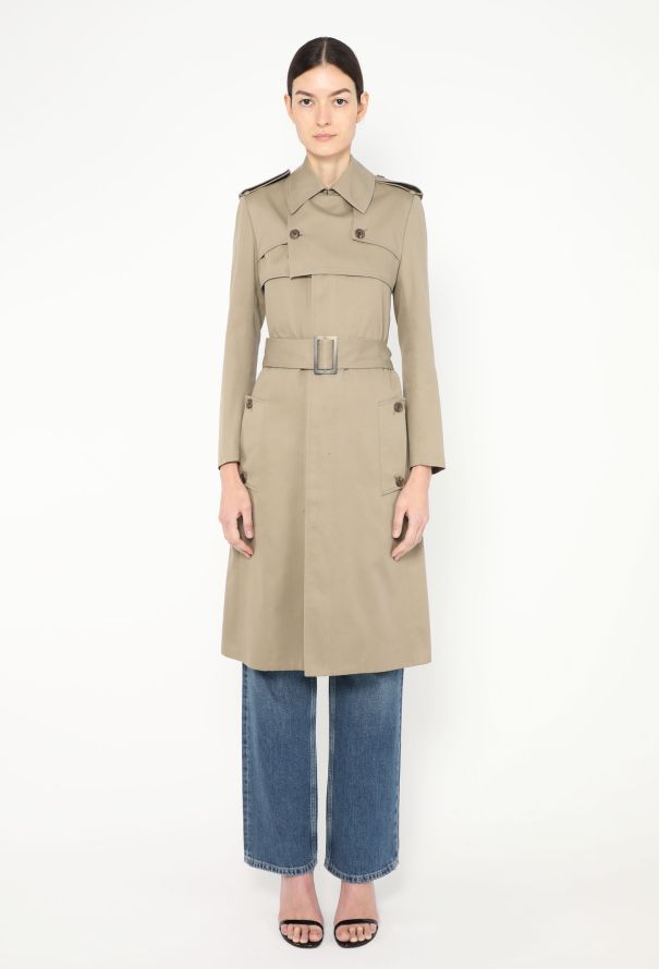 Dior F/W 2006 Hedi Slimane Belted Trench - 1