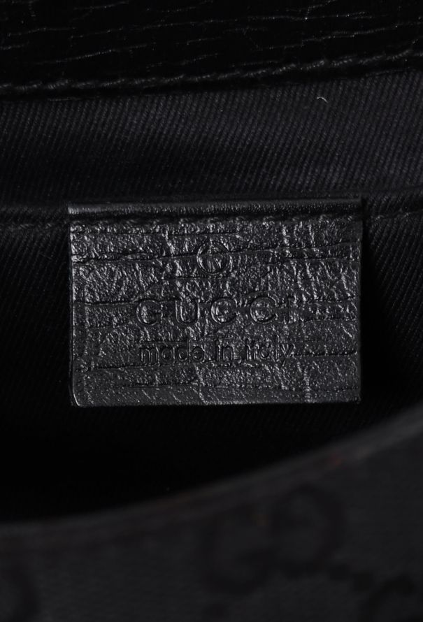 Gucci Black Horsebit Monogram Bag - 11 Gucci Black Horsebit Monogram Bag - 11
