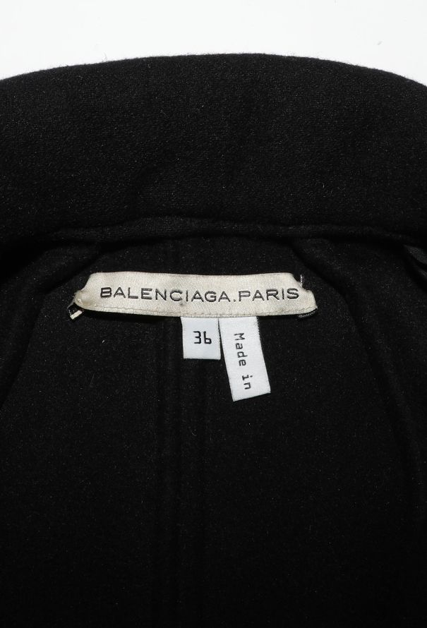 Balenciaga Flared Épaulette Coat, F/W 2003 - 8