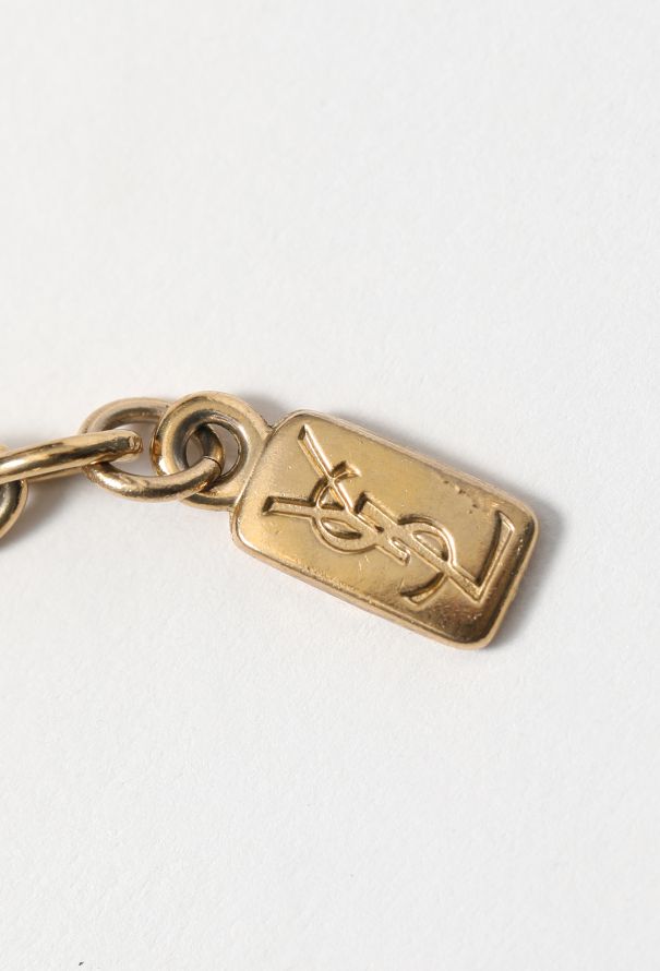 Saint Laurent Vintage Goossens' Strass Heart Necklace - 4 Saint Laurent Vintage Goossens' Strass Heart Necklace - 4