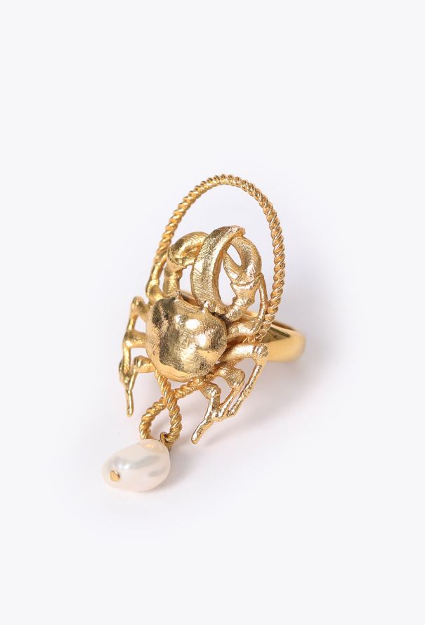 Givenchy Pearl Drop Zodiac Ring - 3