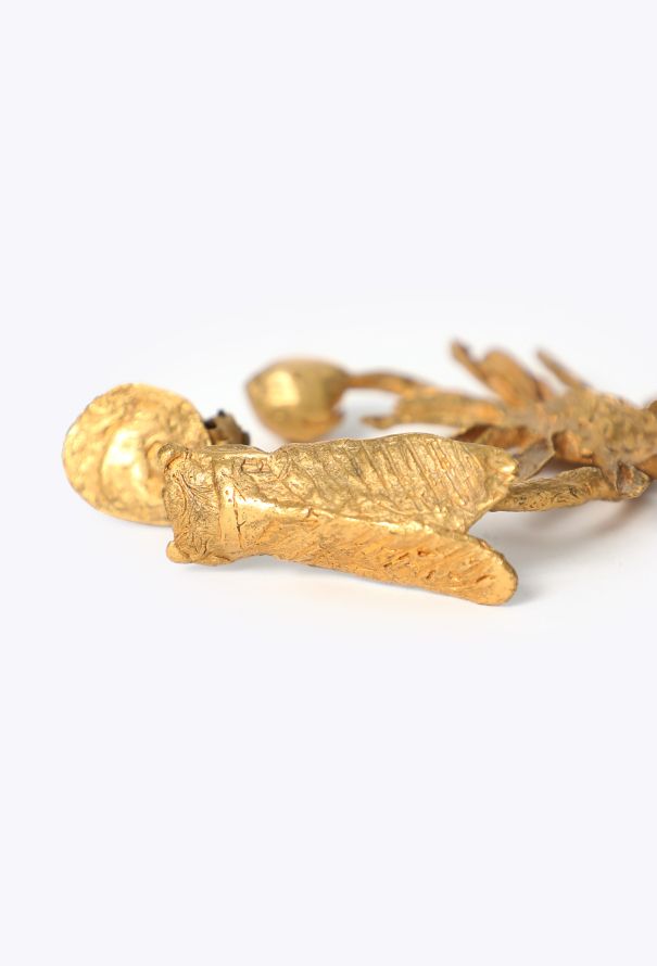 Christian Lacroix '80s Haute Couture Sculpted Clip Earrings - 7