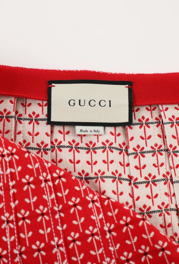 Gucci F/W 2020 Jacquard Floral Skirt - 6