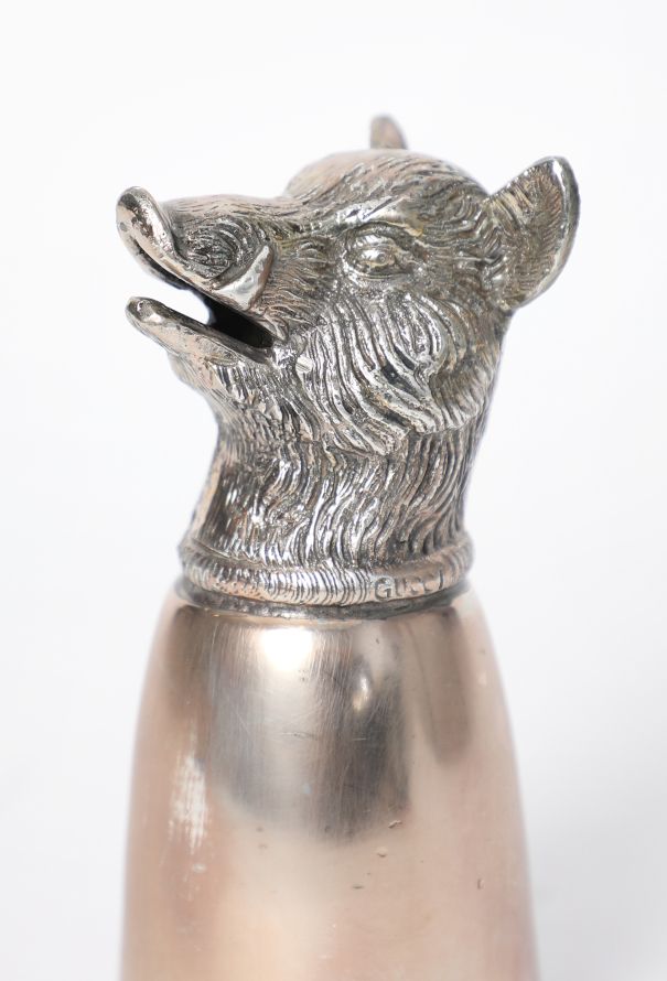 Gucci '70s Sculpted Boar Head Chalice - 3
