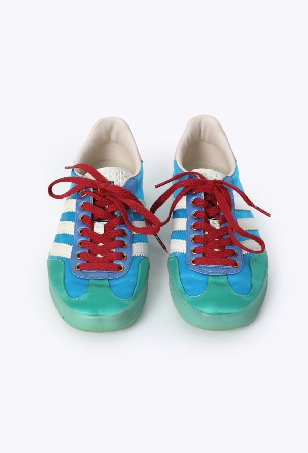 Gucci 2022 Adidas x Gucci Silk Gazelles - 3