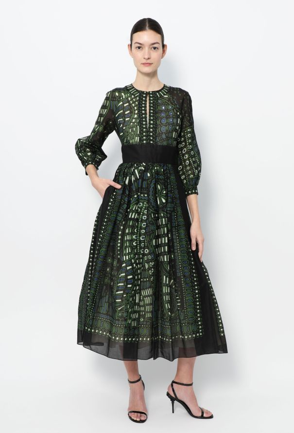 Christian Dior 2020 'Dioriviera' Printed Cotton Dress - 1