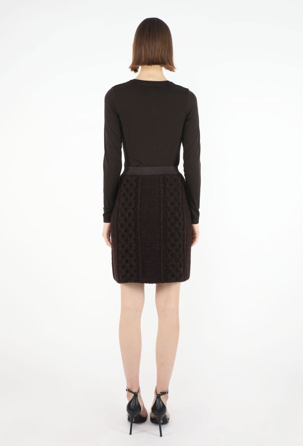 Bottega Veneta Resort 2021 Bobble-Knit Skirt - 5
