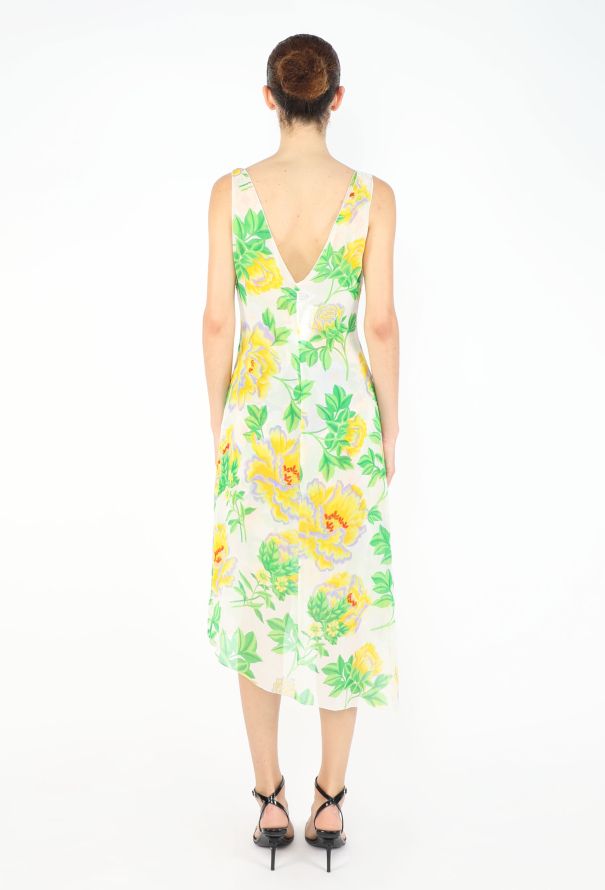 Gianni Versace Atelier Floral Sheath Dress, 1990s - 4