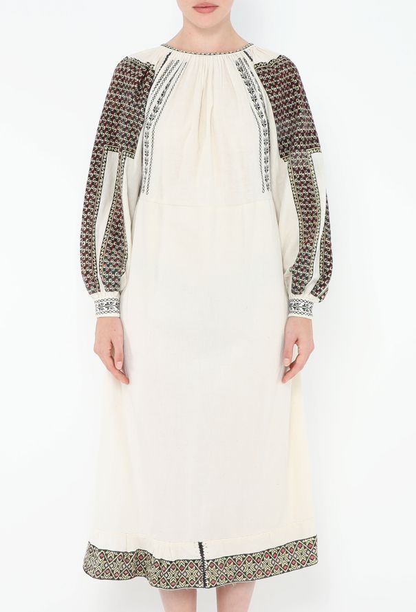 World Treasures Vintage Hand-Embroidered Kaftan - 4 World Treasures Vintage Hand-Embroidered Kaftan - 4