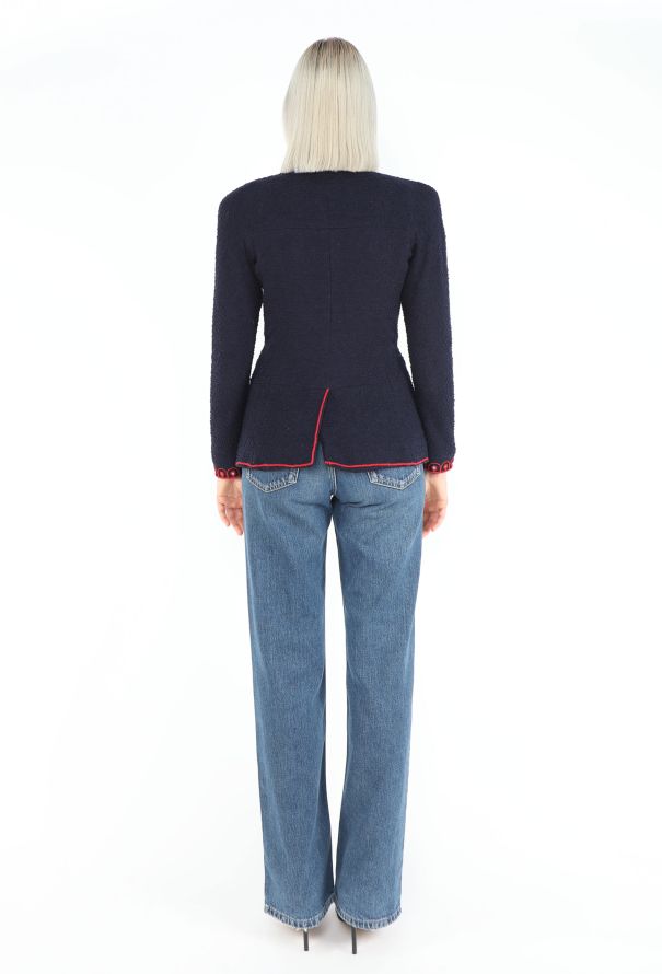 Chanel CAMPAIGN F/W 1997 Embroidered Bouclé Jacket - 7