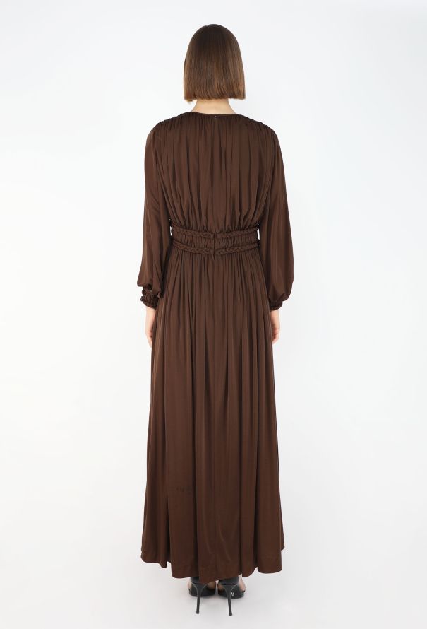 Carven 1960s Haute Couture Grecian Gown - 6
