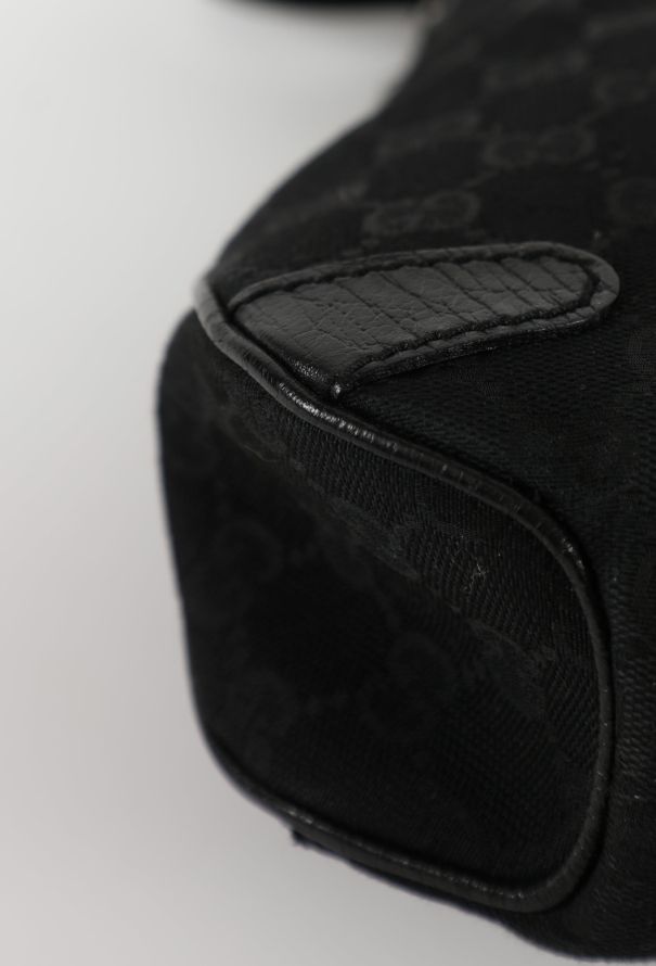 Gucci 2003 'GG' Canvas Horsebit Shoulder Bag - 9