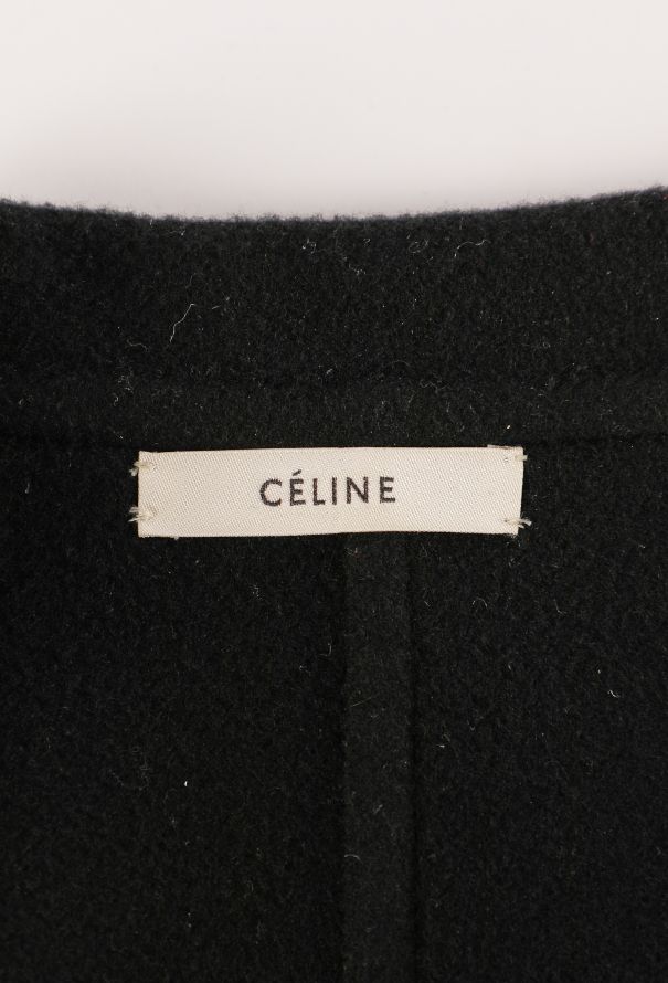 Céline Double Face Cashmere Cocoon Coat - 5