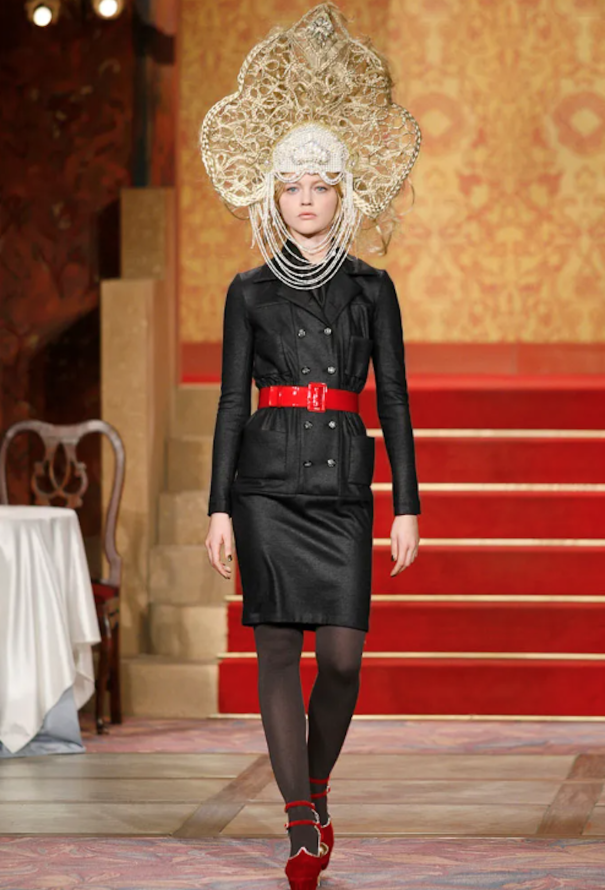 Chanel Pre-Fall 2009 Paris-Moscow Felted Dress - 2 Chanel Pre-Fall 2009 Paris-Moscow Felted Dress - 2