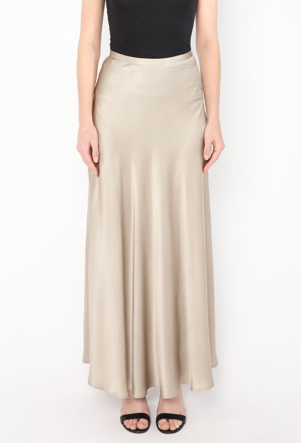 '90s Bias-Cut Charmeuse Skirt - 2 '90s Bias-Cut Charmeuse Skirt - 2