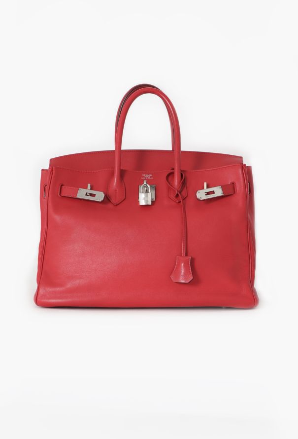 Hermès Red Swift Birkin 35 - 2 Hermès Red Swift Birkin 35 - 2
