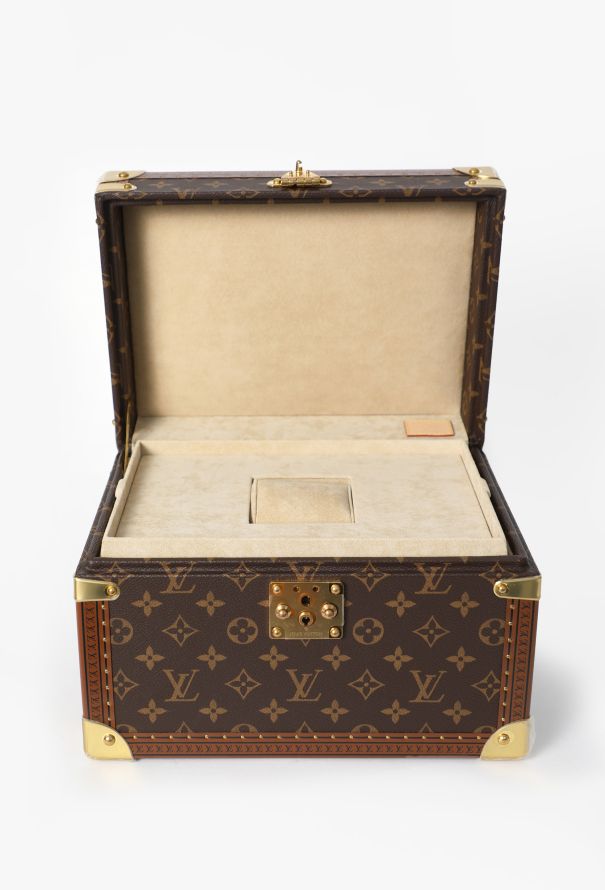 Louis Vuitton Signature Monogram Watch & Jewelry Box - 3