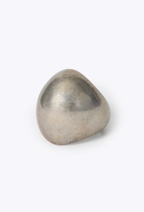 Gucci Vintage Sterling Signet Ring - 1