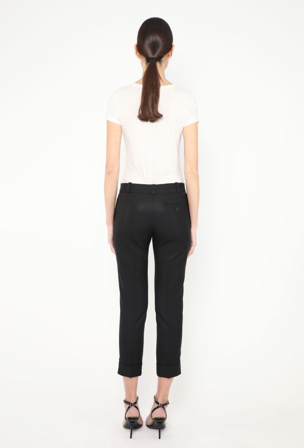 Chloé 2006 Tapered Cropped Trousers - 4