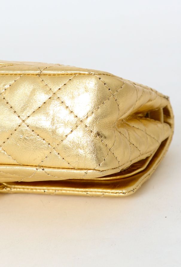 Chanel Gold 2.55 Medium Flap Bag - 11
