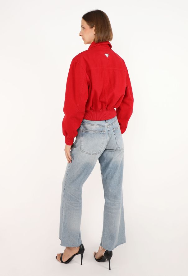 Prada Cropped Bomber Jacket, S/S 2025 - 6